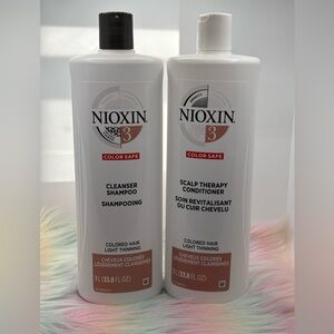 Nioxin Scalp + Hair Thickening System 3 Shampoo & Conditioner Set